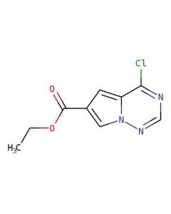 Astatech ETHYL 4-CHLOROPYRROLO[1,2-F][1,2,4]TRIAZINE-6-CARBOXYLATE, 95.00% Purity, 0.25G